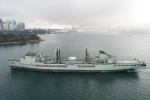 HMAS-Success-approaches-Fleet-Base-East-for-the-final-time